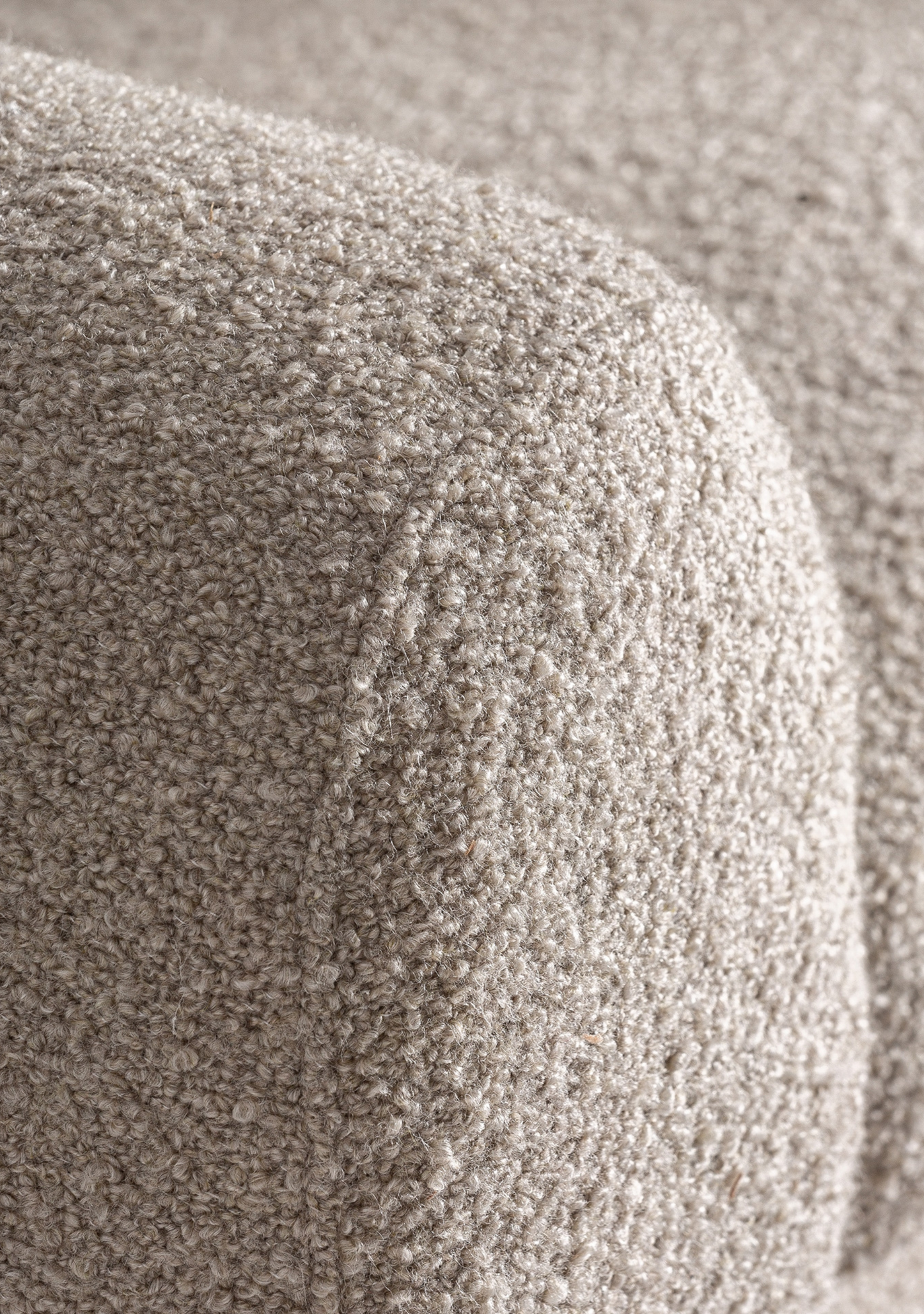 Elise Bouclé Swivel Armchair