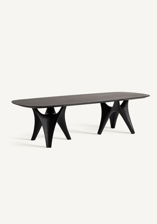 Noir Éclipse Dining Table