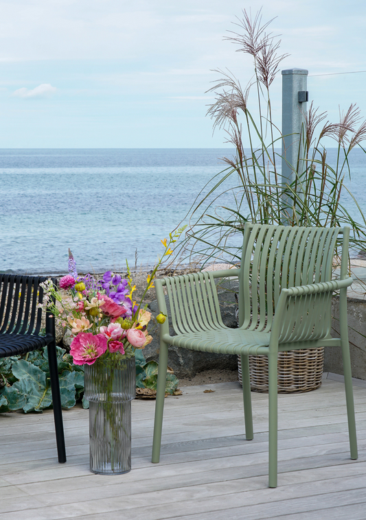 Tulsa Garden Chair – Set of 4, Green - Elara Maison