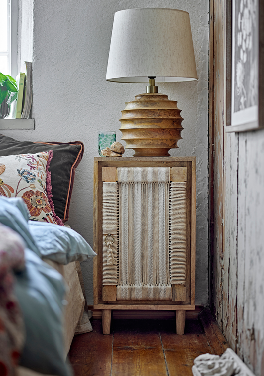 Svale Lamp – Mango Wood - Elara Maison