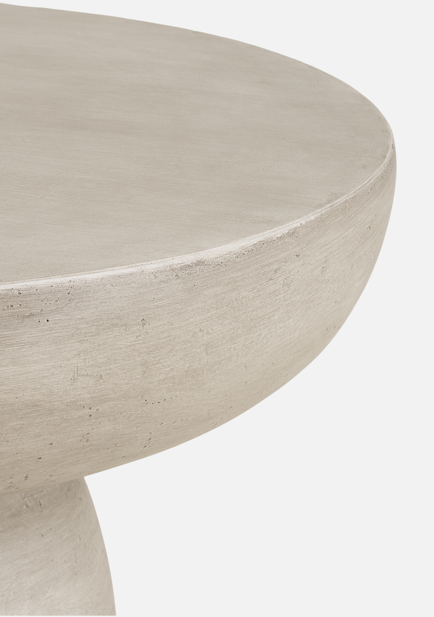 Bonnet Coffee Table – Sculptural Fibreclay, Grey