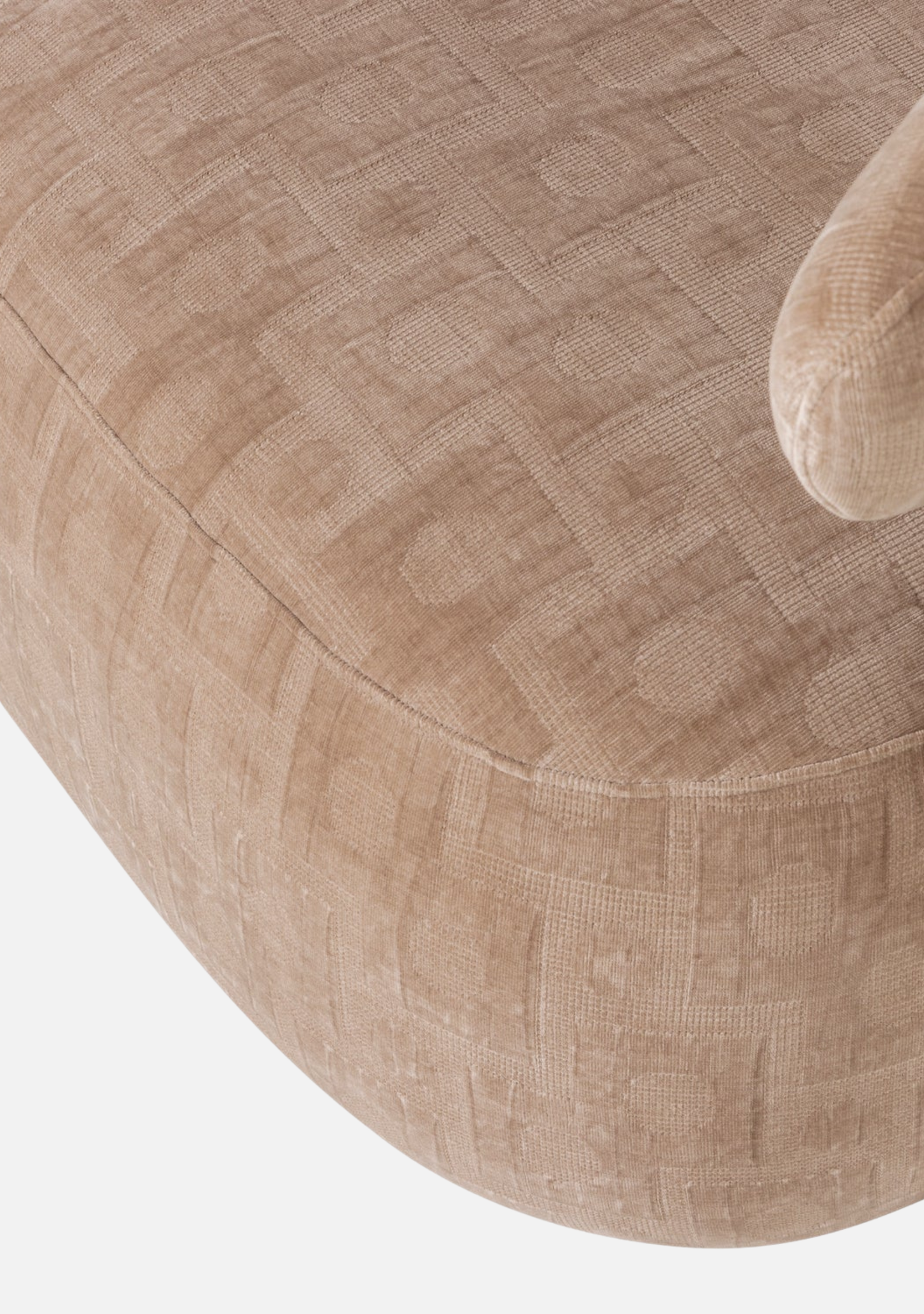 Foon Armchair – FSC® Structured Sand - Elara Maison