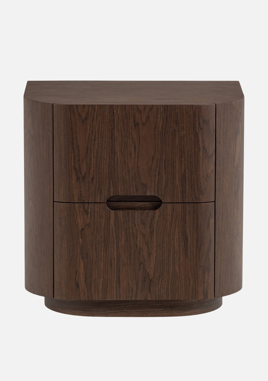 Arvi Nightstand – Brown Wood - Elara Maison