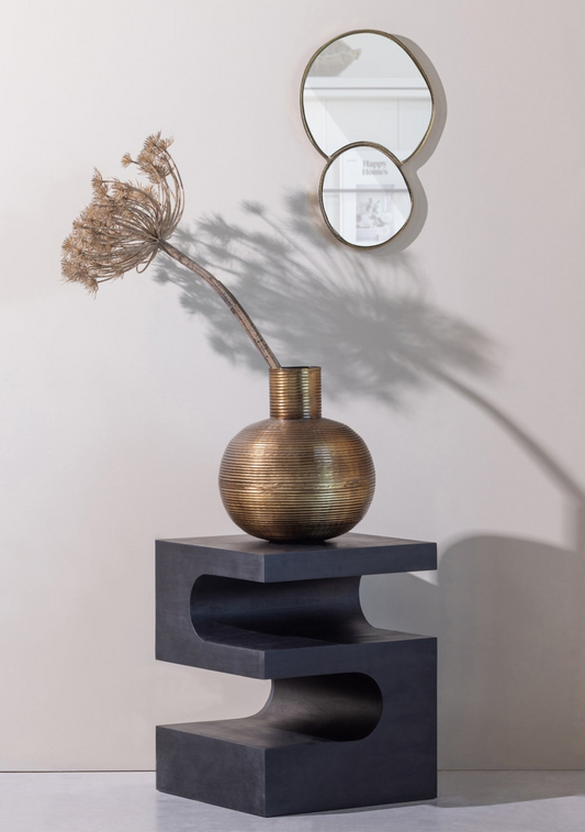 Toma Side Table – Black Mango Wood