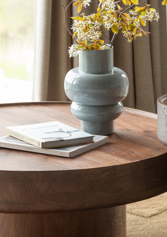 Dara Coffee Table – Mango Wood Brown - Elara Maison