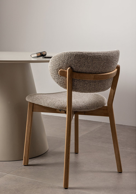 Udar Dining Chairs Set of 2 – Natural Oak