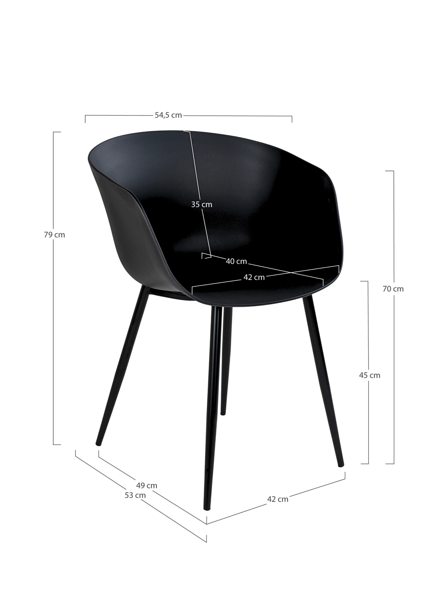 Roda Dining Chair – Set of 2 - Elara Maison