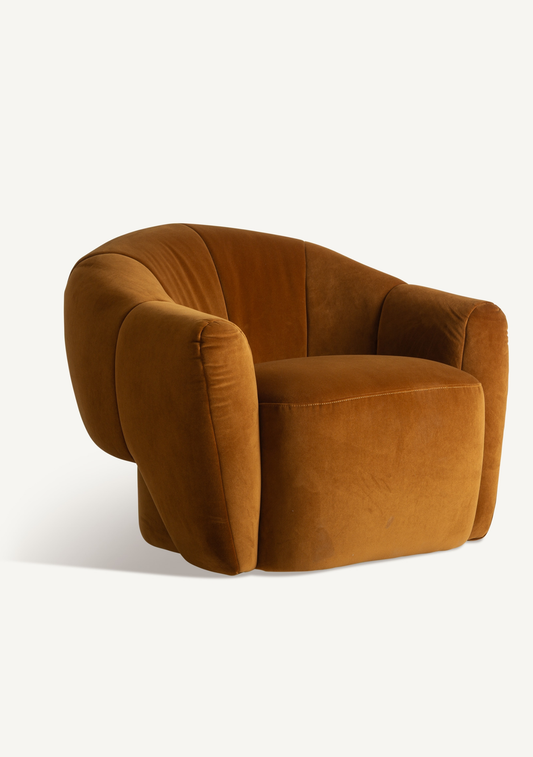 Mahr Swivel Armchair - Elara Maison