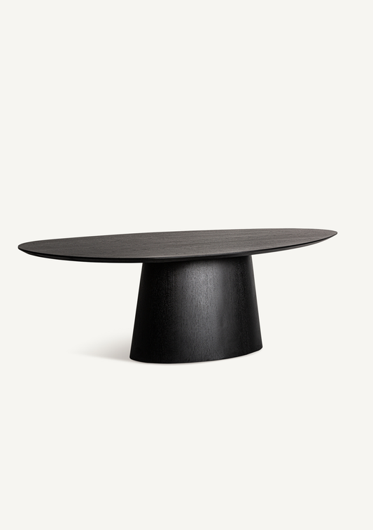 Weggis Dining Table – Black Oak