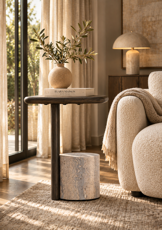 Rignac Side Table - Elara Maison