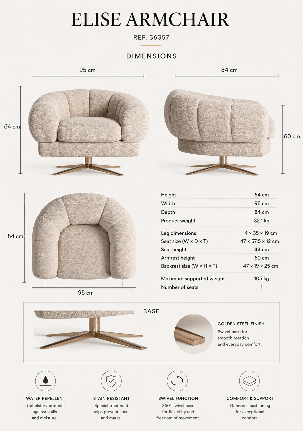 Sillón Elise