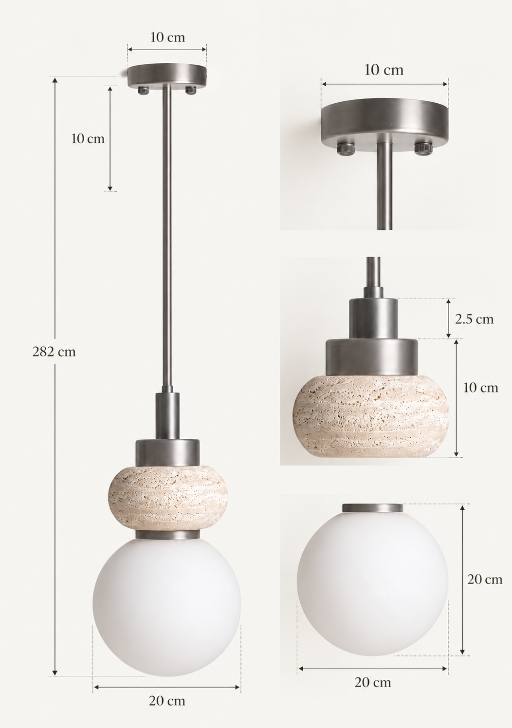 Meyrin Marble Pendant