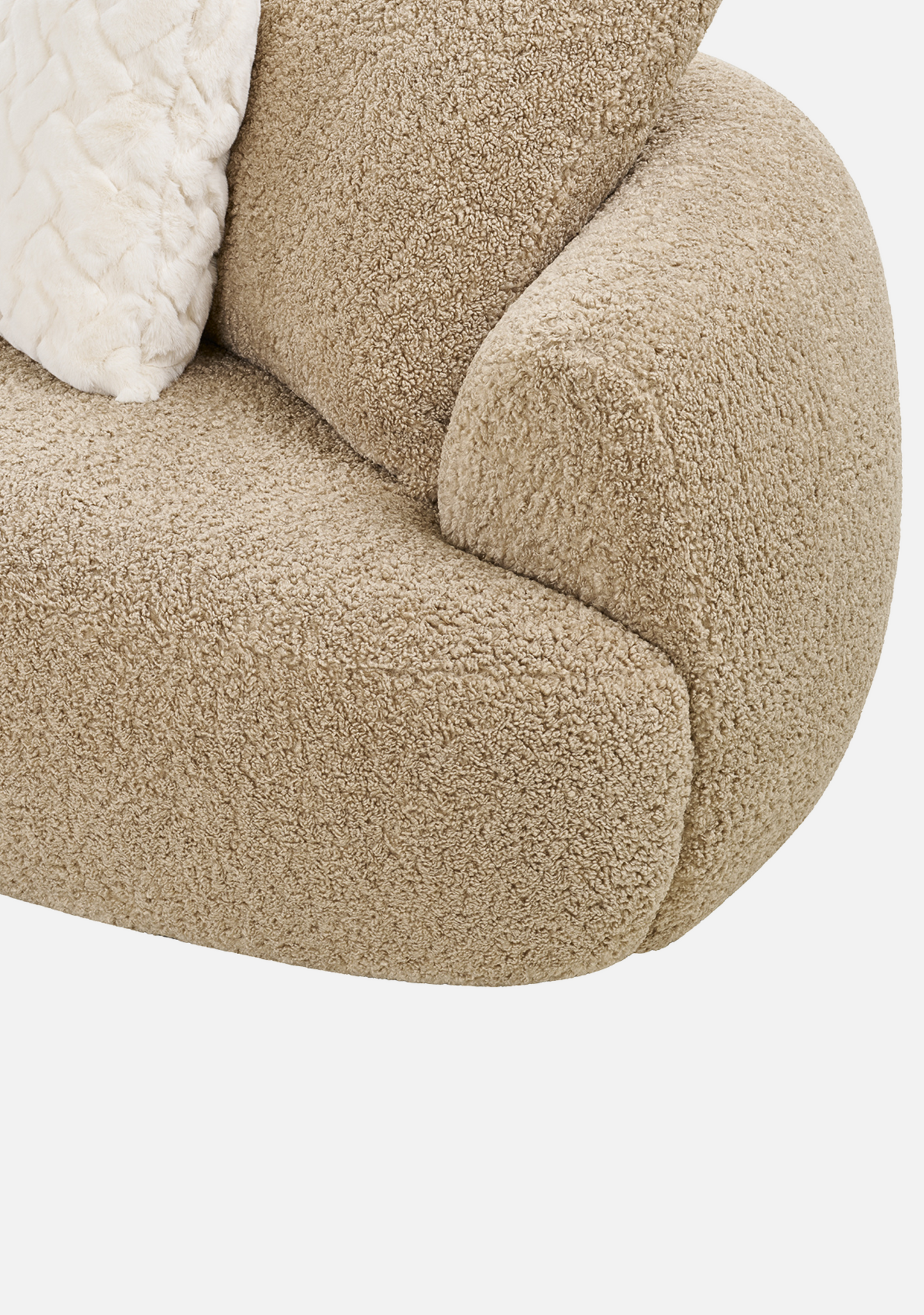 Dali Bouclé Sofa - Elara Maison