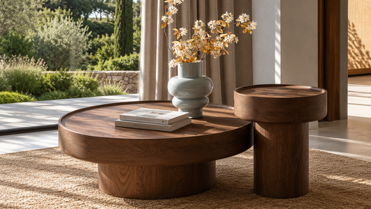 Live-Edge Coffee Tables Crafted from Natural Wood