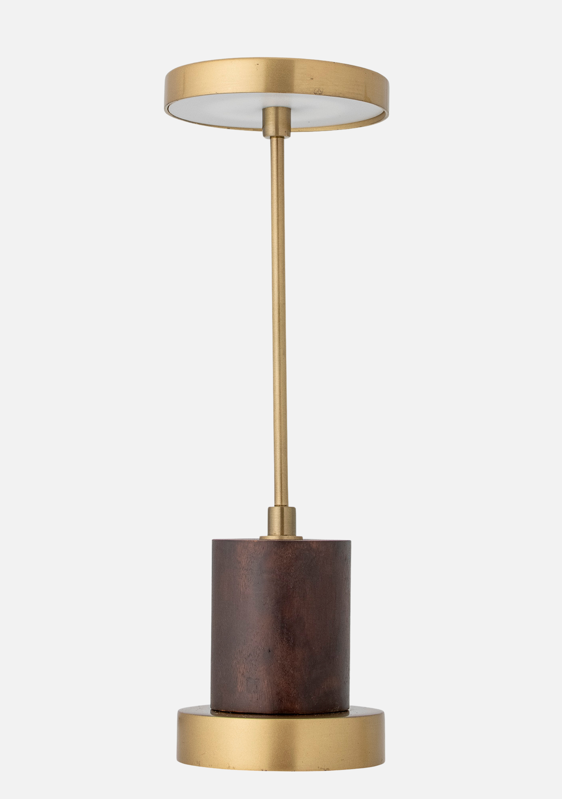 Chico Portable Lamp – Rechargeable Brass Metal - Elara Maison