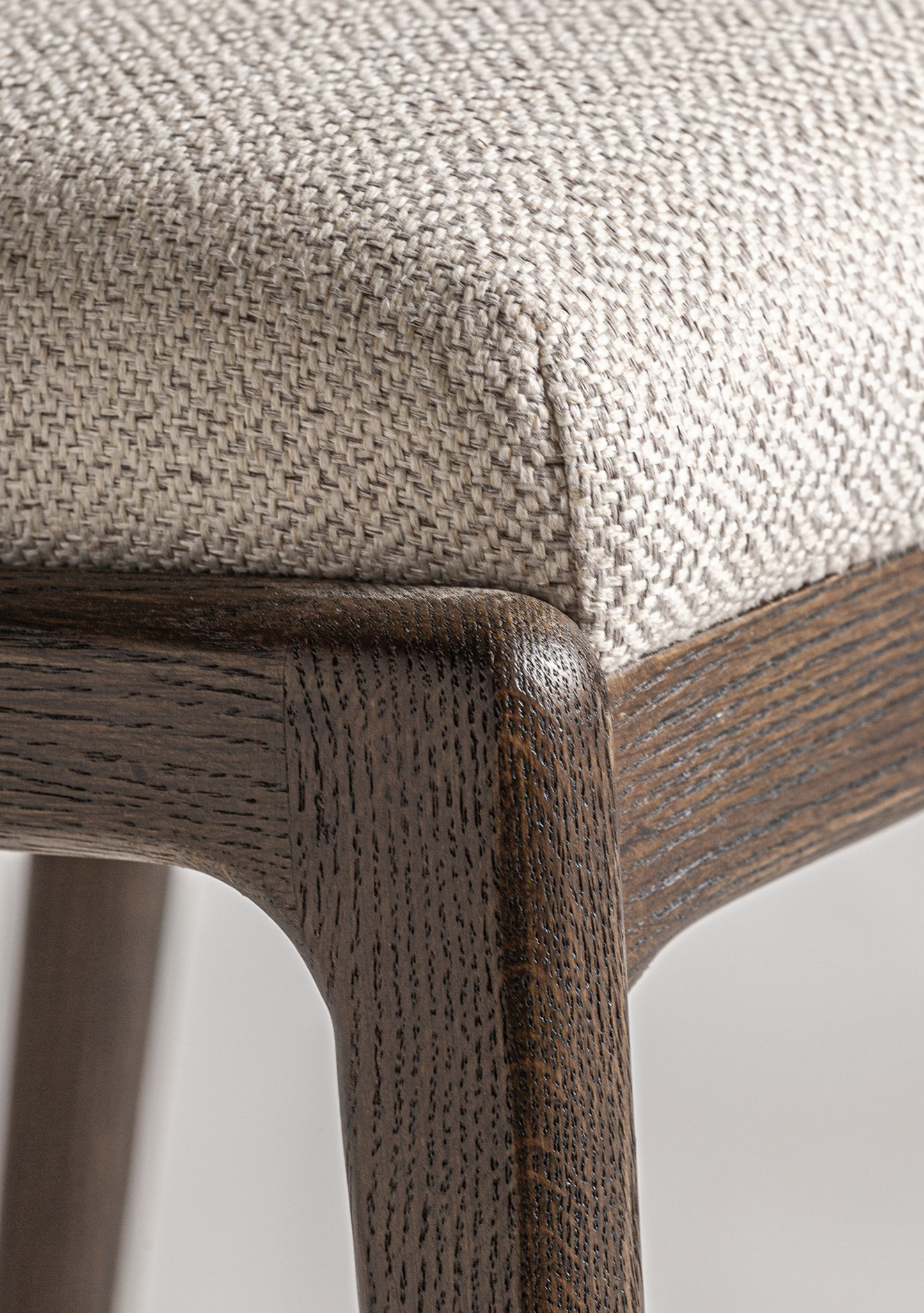 Jerzen Dining Chair – Beige & Brown - Elara Maison