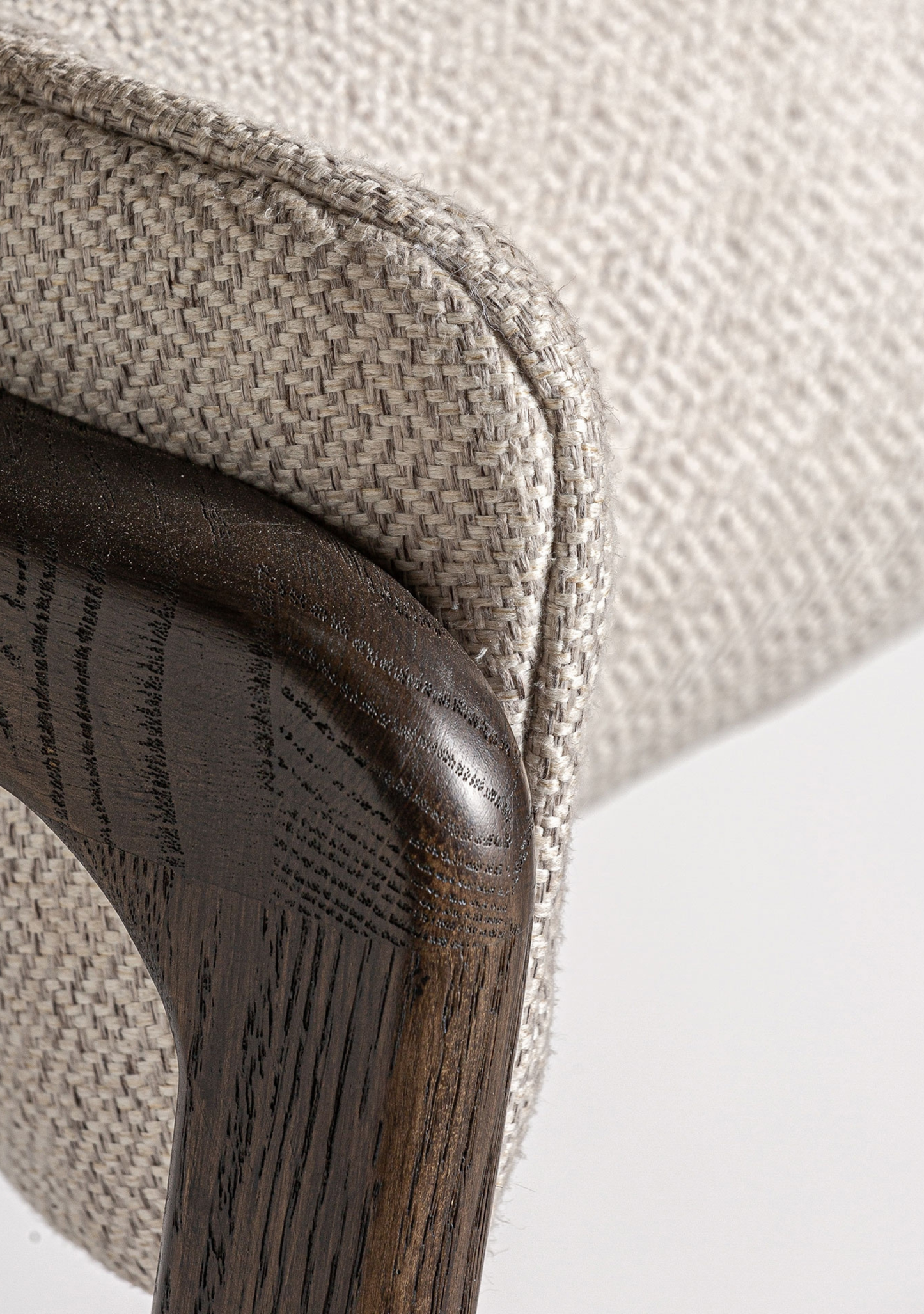 Jerzen Dining Chair – Beige & Brown - Elara Maison