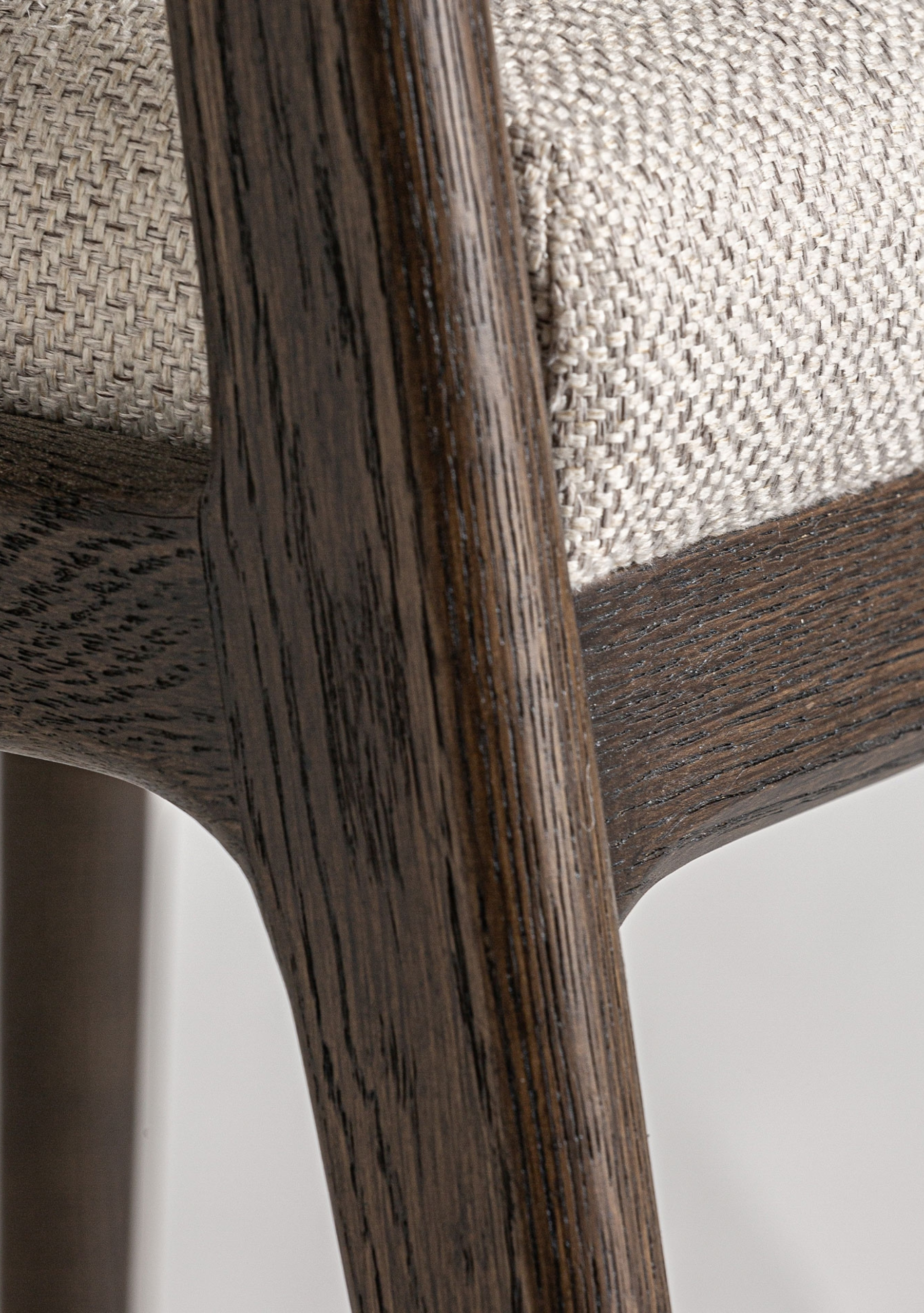Jerzen Dining Chair – Beige & Brown - Elara Maison