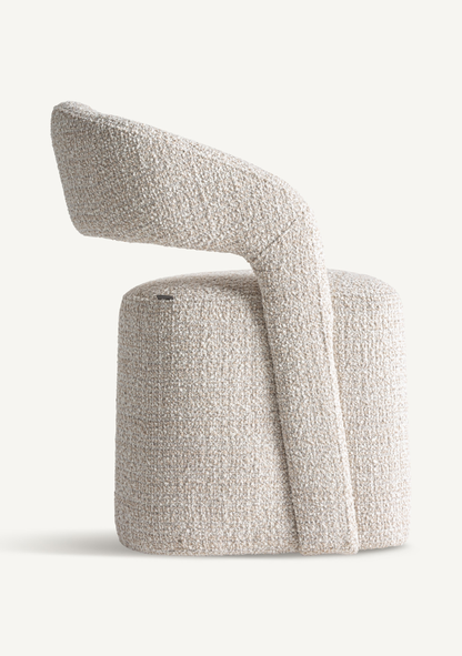 Besne Dining Chair – Cream - Elara Maison
