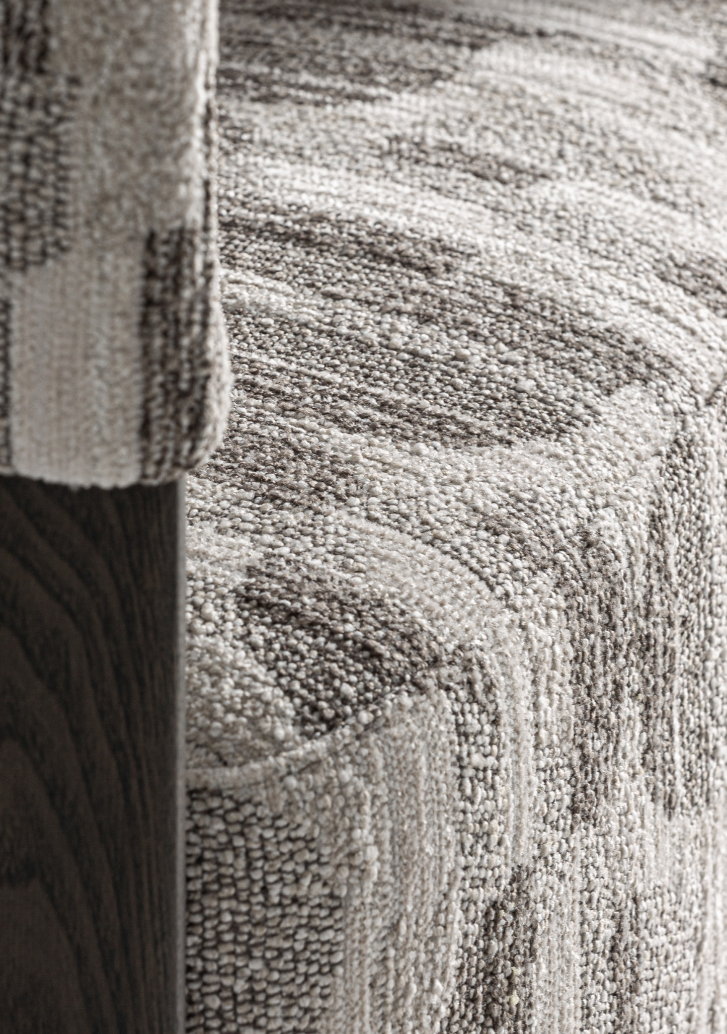 Najac Dining Chair – Grey & Brown - Elara Maison