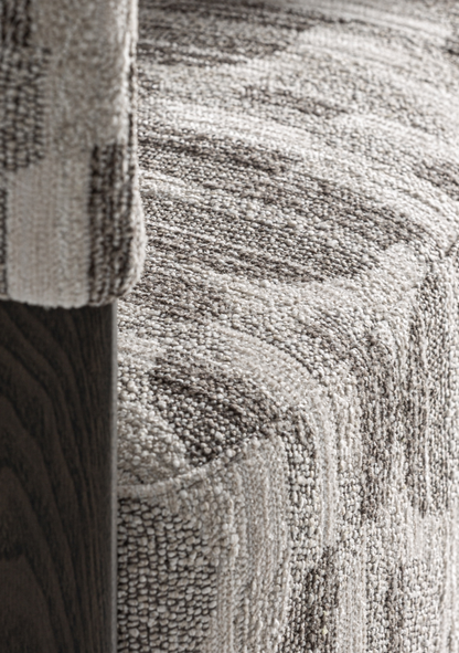 Najac Dining Chair – Grey & Brown - Elara Maison