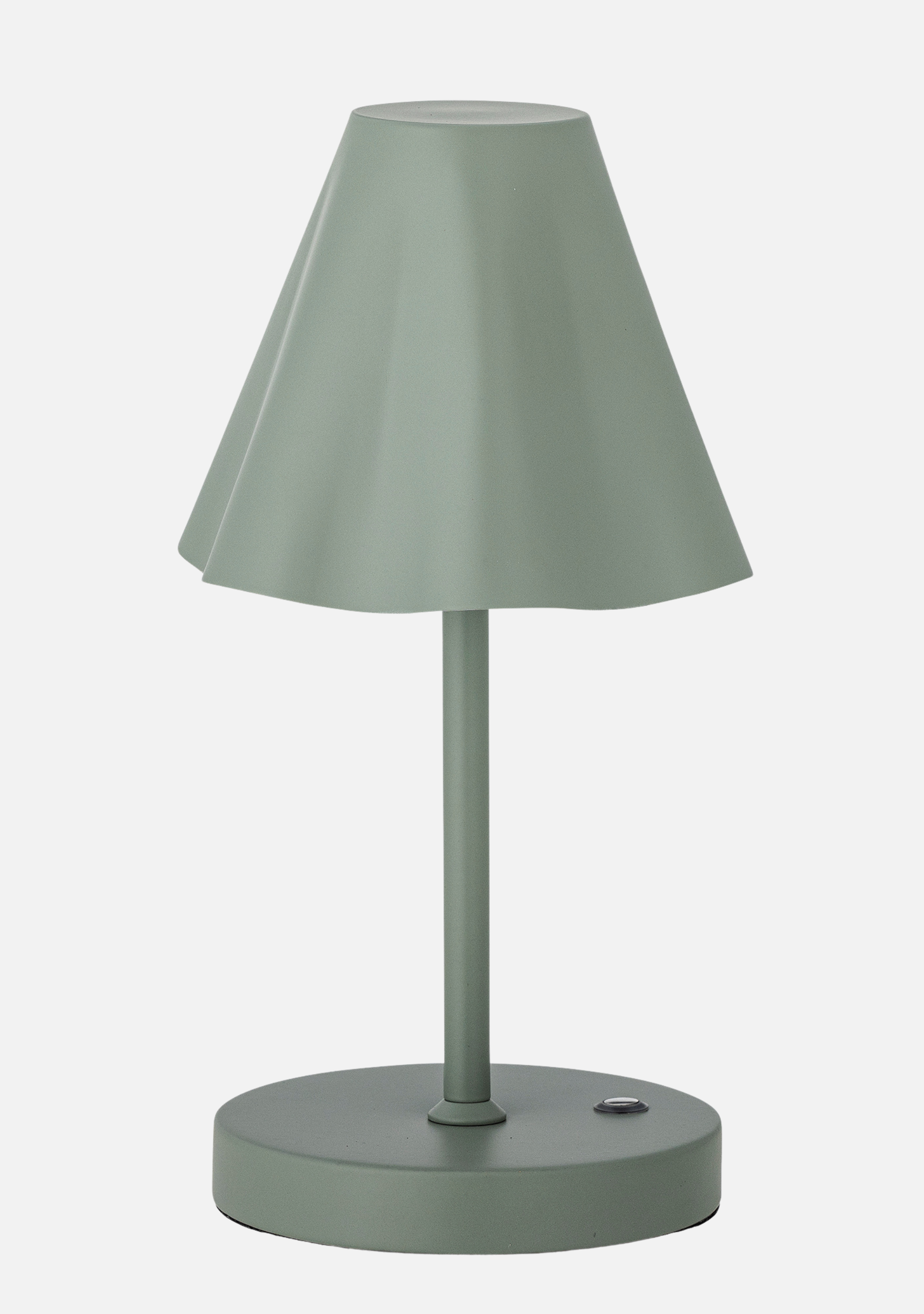 Lianna Portable Lamp – Rechargeable Green Metal (Set of 4) - Elara Maison