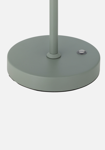 Lianna Portable Lamp – Rechargeable Green Metal (Set of 4) - Elara Maison