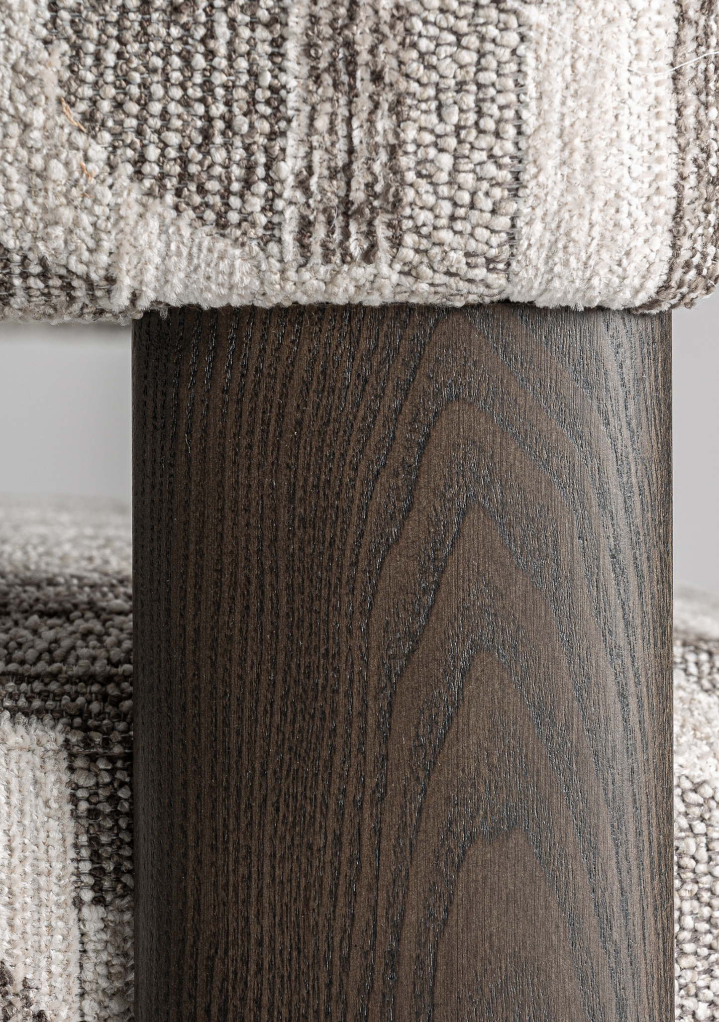 Najac Dining Chair – Grey & Brown - Elara Maison