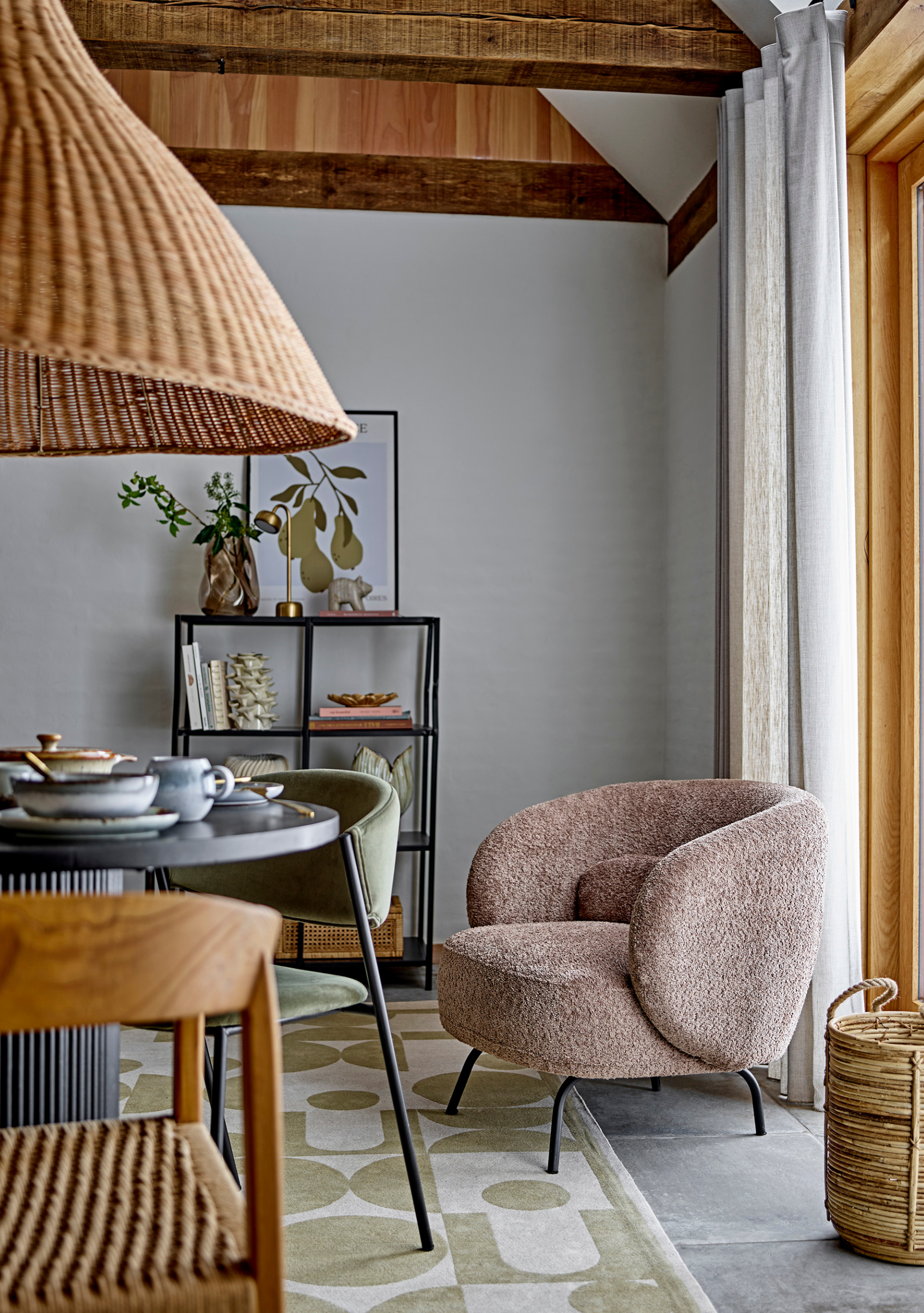 Nico Portable Lamp – Rechargeable Brass Metal - Elara Maison