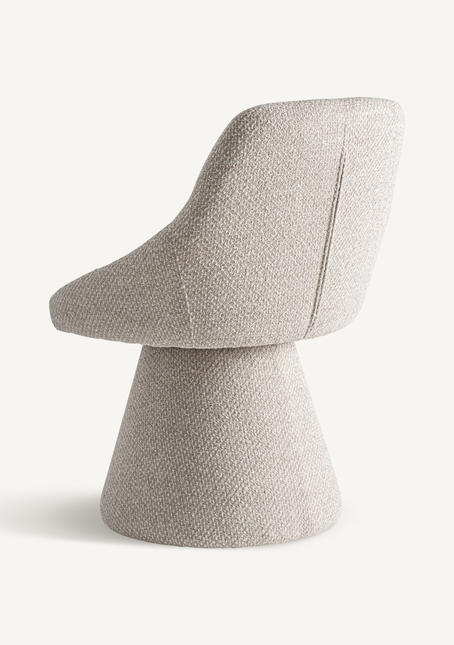 Essen Swivel Dining Armchair – Beige - Elara Maison