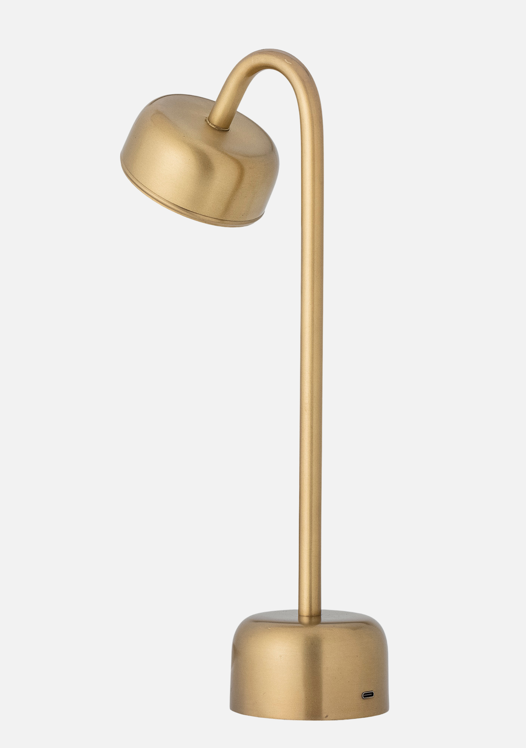 Nico Portable Lamp – Rechargeable Brass Metal - Elara Maison