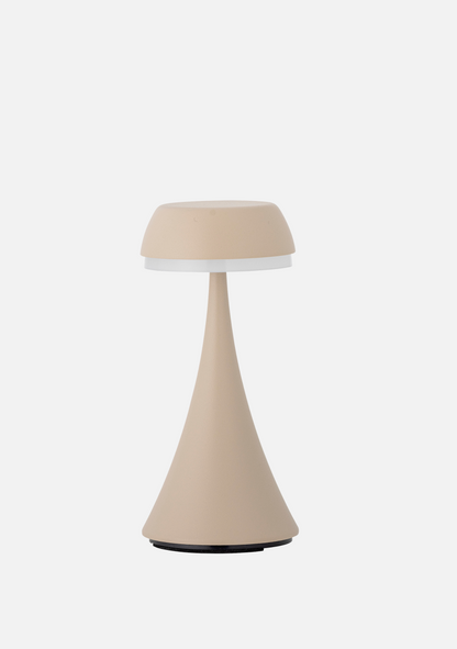 Pepple Portable Lamp – Rechargeable Nature Aluminum Set of 4 - Elara Maison