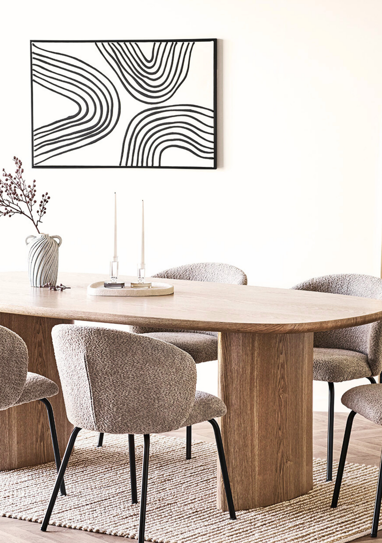 Safira Dining Chair – Set of 2 - Elara Maison