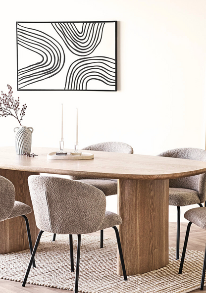 Safira Dining Chair – Set of 2 - Elara Maison