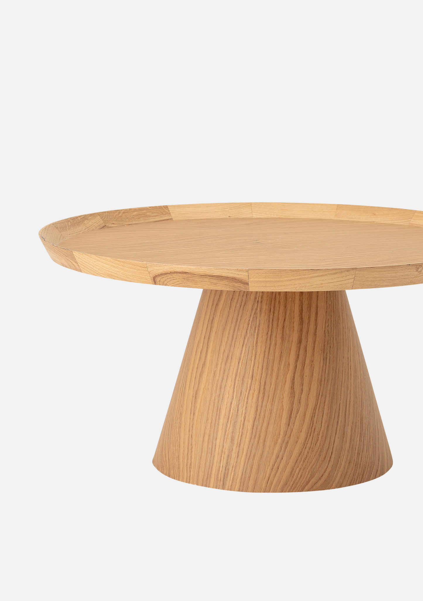 Luana Coffee Table – Natural Oak Veneer - Elara Maison