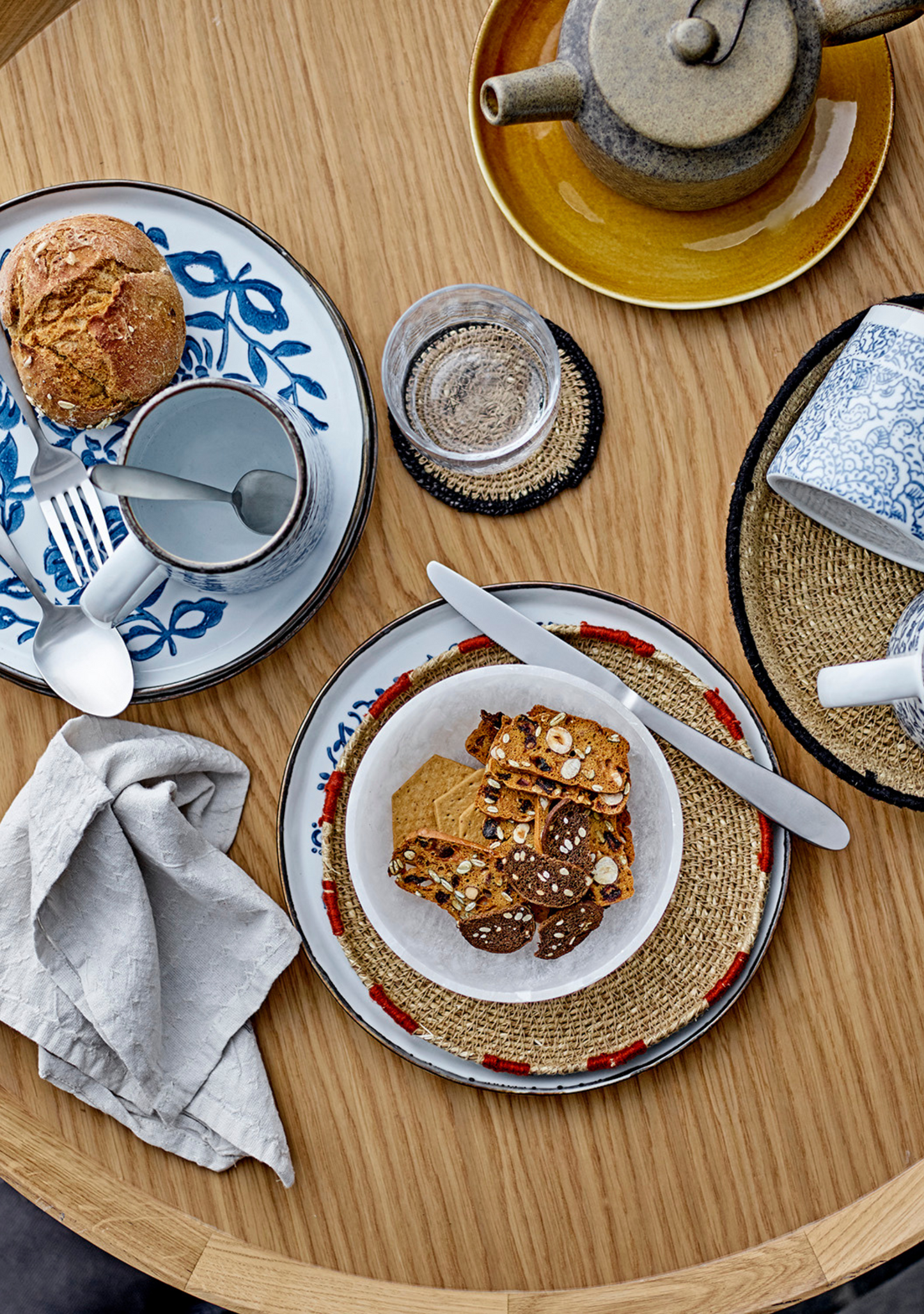 Luana Coffee Table – Natural Oak Veneer - Elara Maison