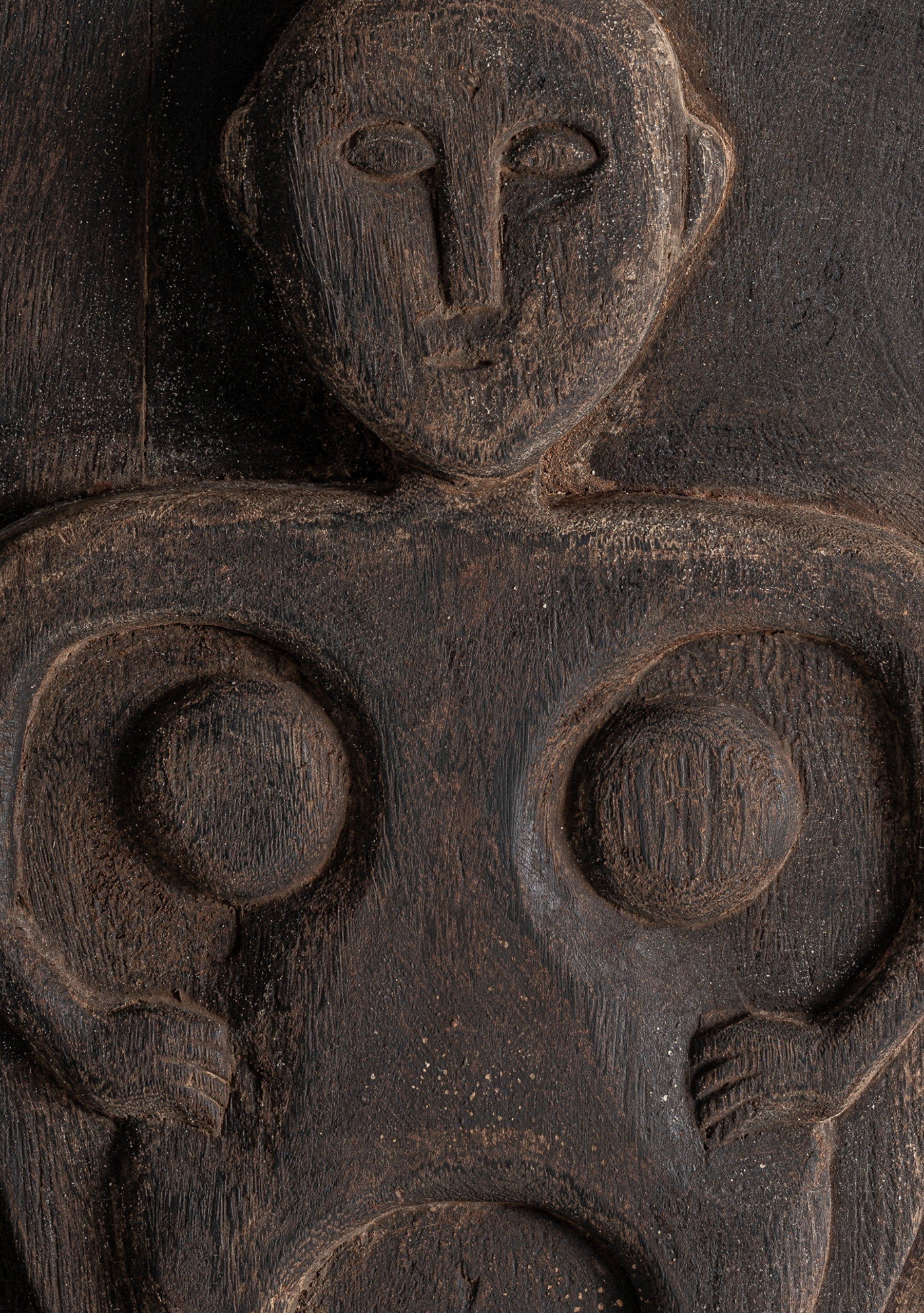 Milho Sculptural Wood Wall Art – Brown - Elara Maison