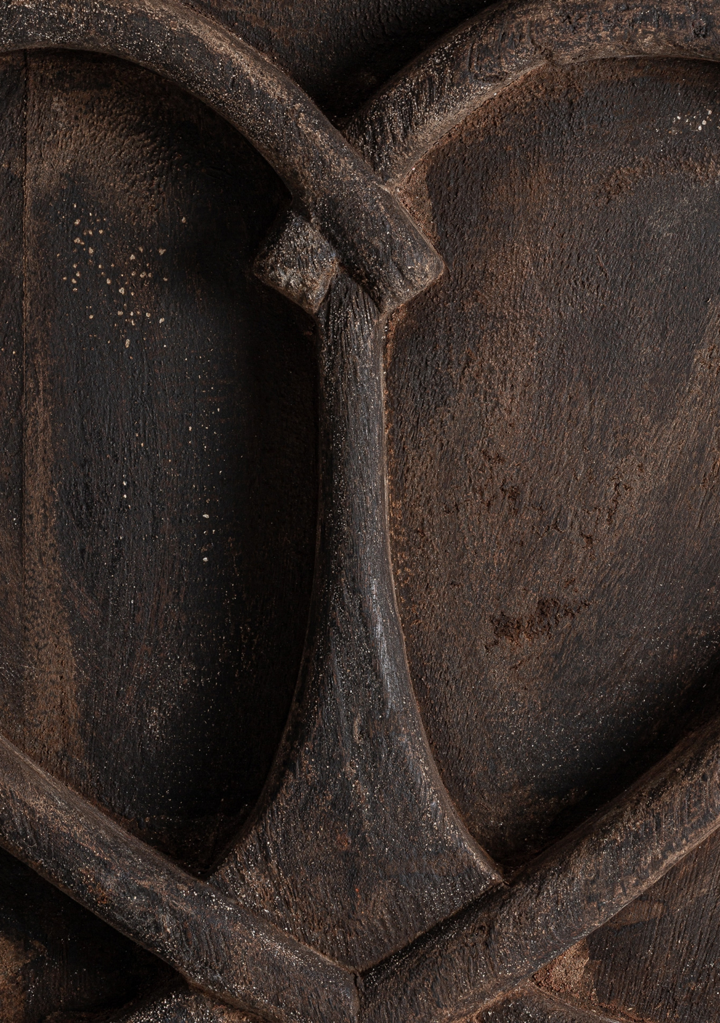 Milho Sculptural Wood Wall Art – Brown - Elara Maison