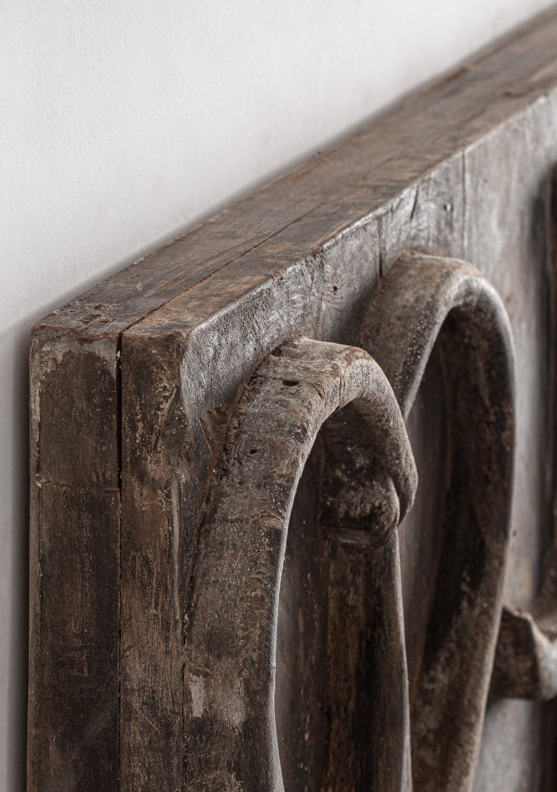 Milho Sculptural Wood Wall Art – Brown - Elara Maison