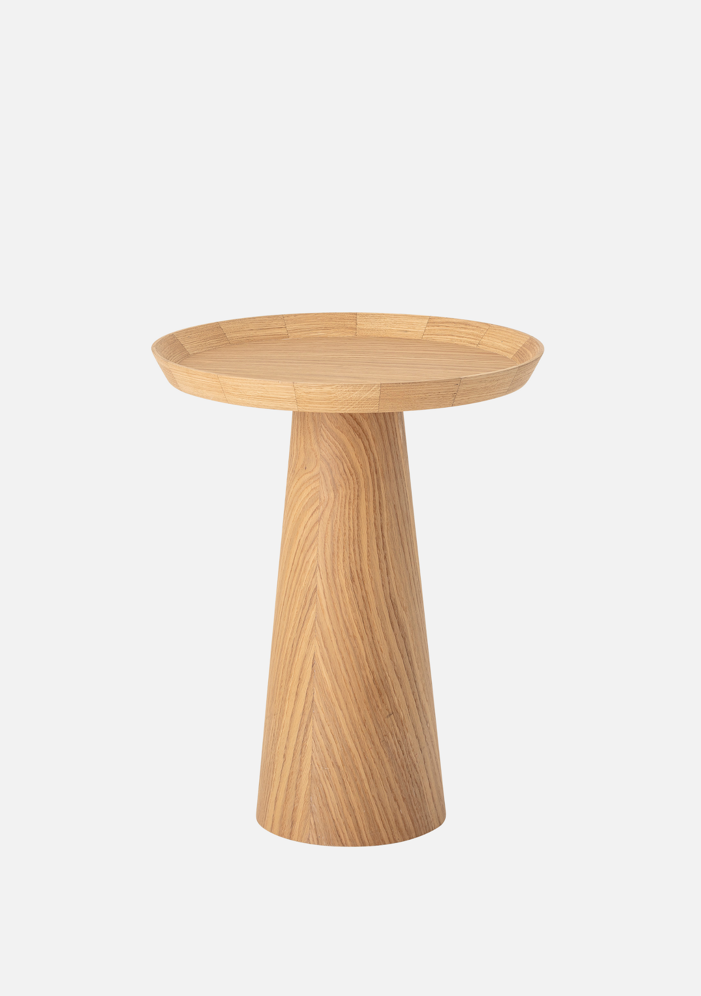 Luana Side Table – Natural Oak Veneer - Elara Maison