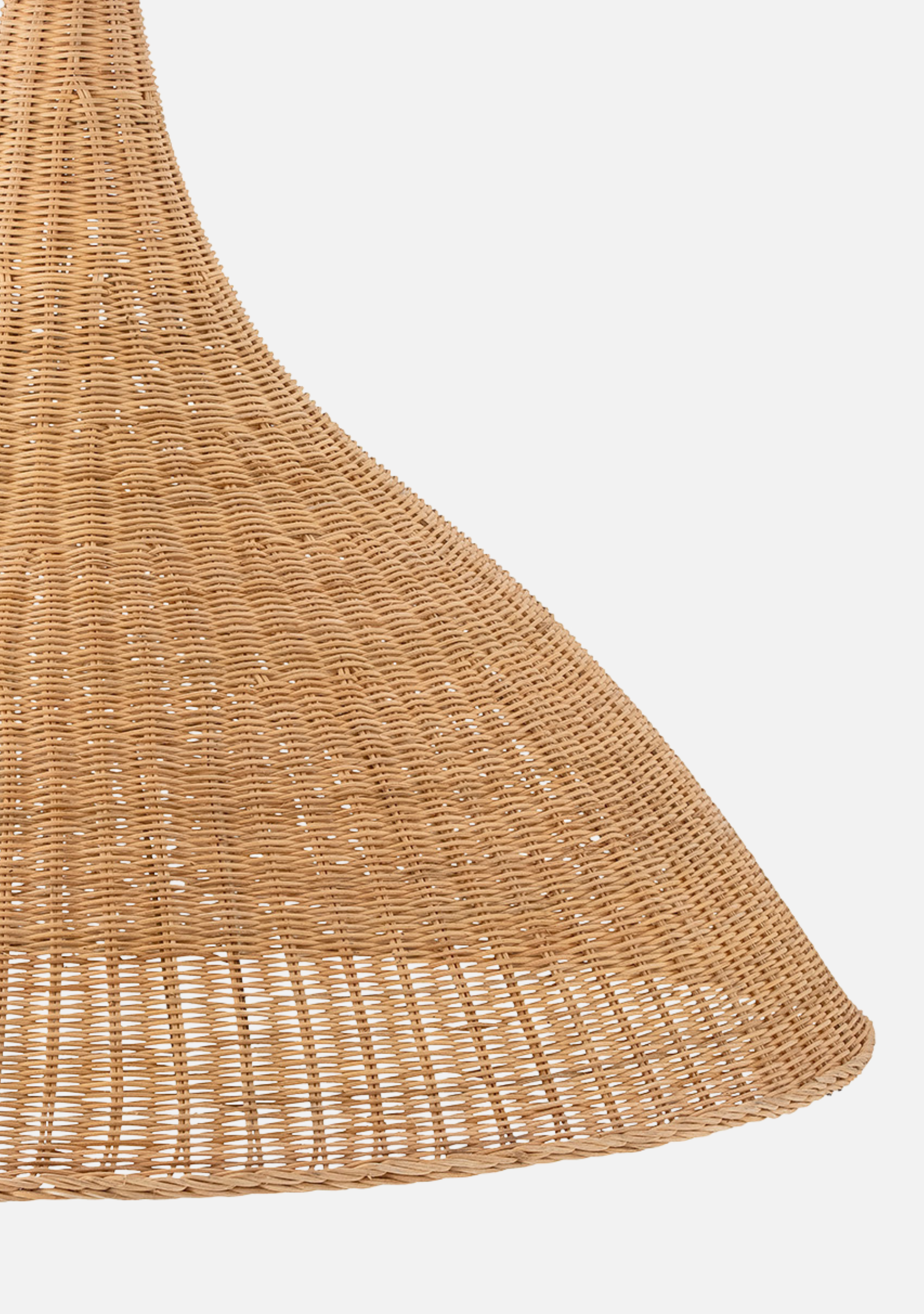 Camine Rattan Pendant - Elara Maison