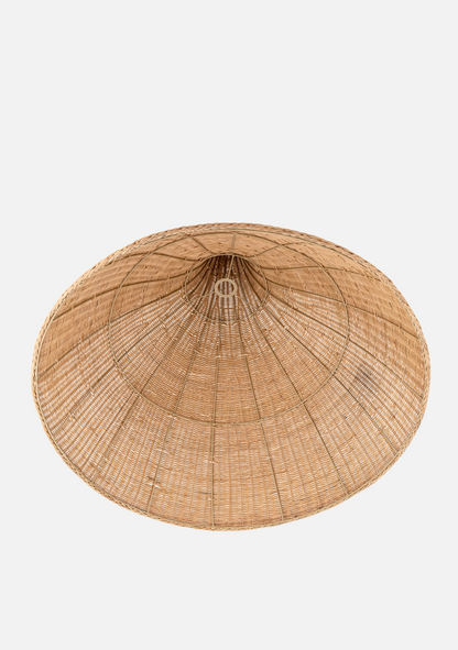 Camine Rattan Pendant - Elara Maison