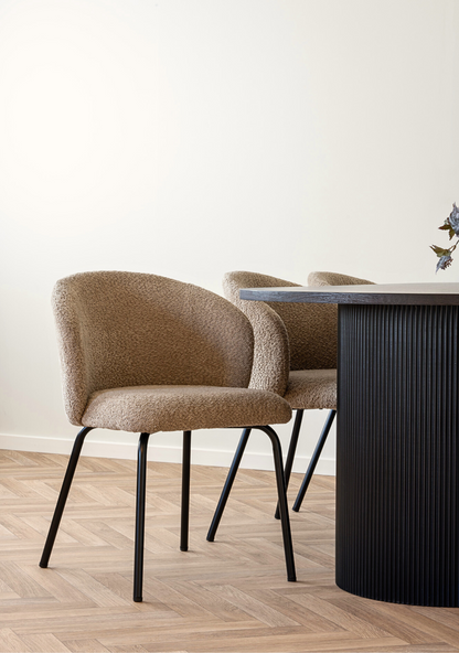 Safira Dining Chair – Set of 2 - Elara Maison