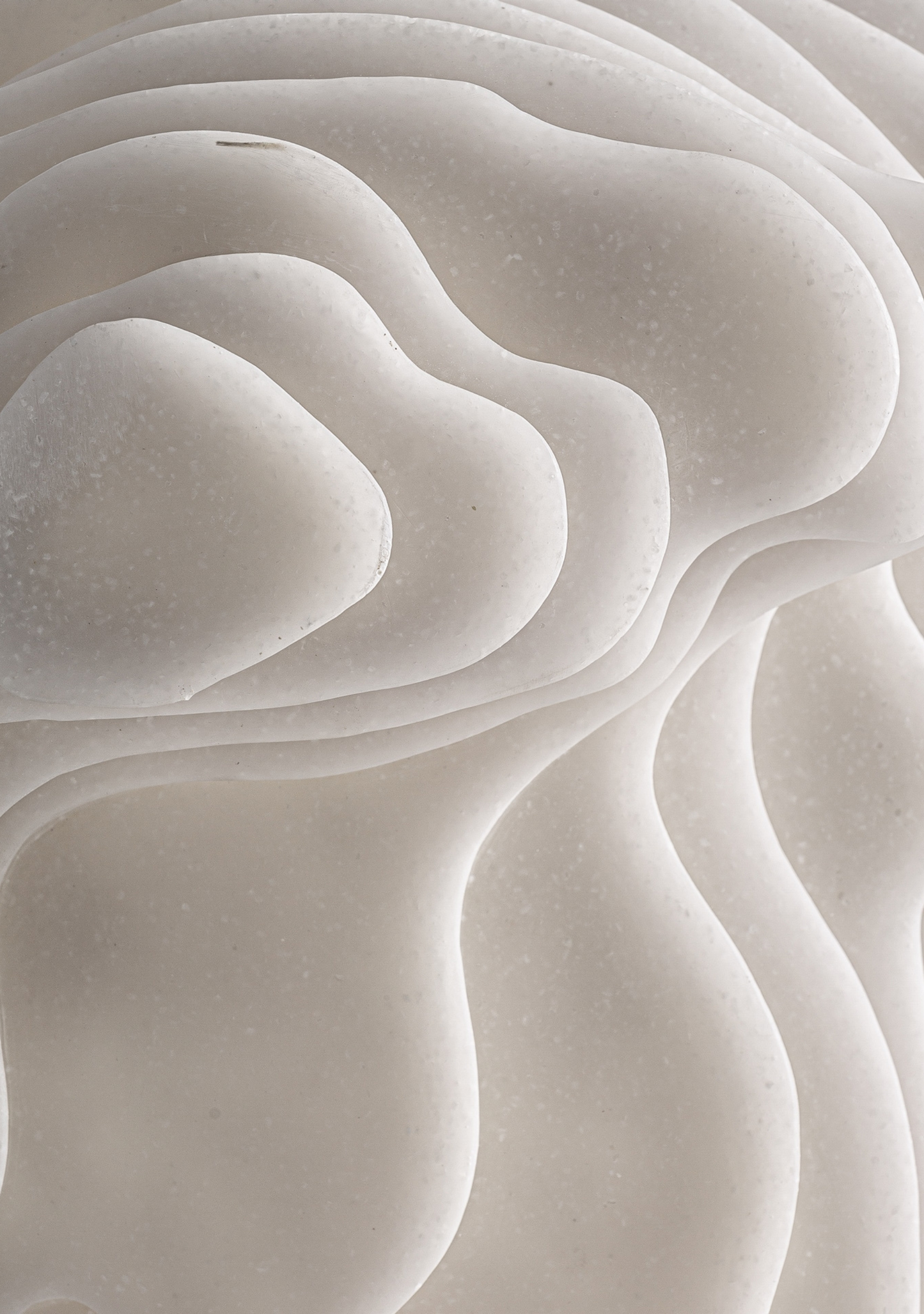Maya Sculptural Bust – White - Elara Maison