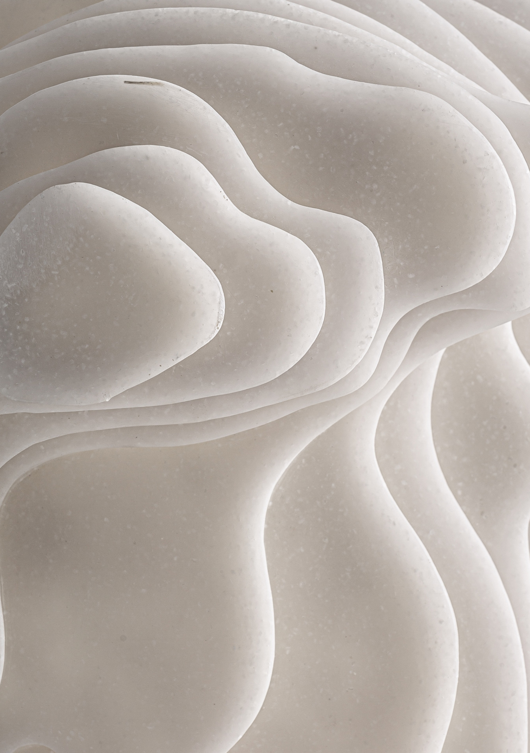 Maya Sculptural Bust – White - Elara Maison