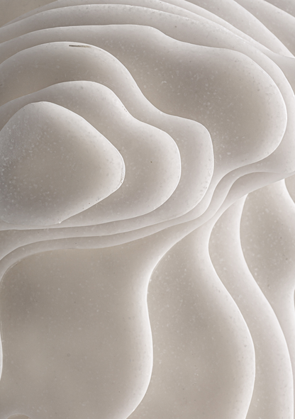 Maya Sculptural Bust – White - Elara Maison