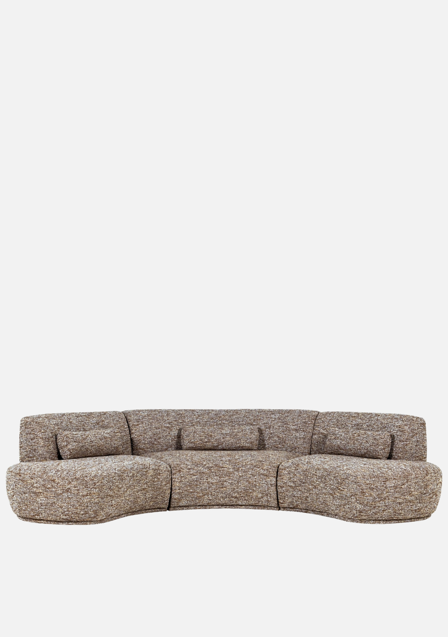 Batavier Sofa 6-Seater – Light Brown Mélange