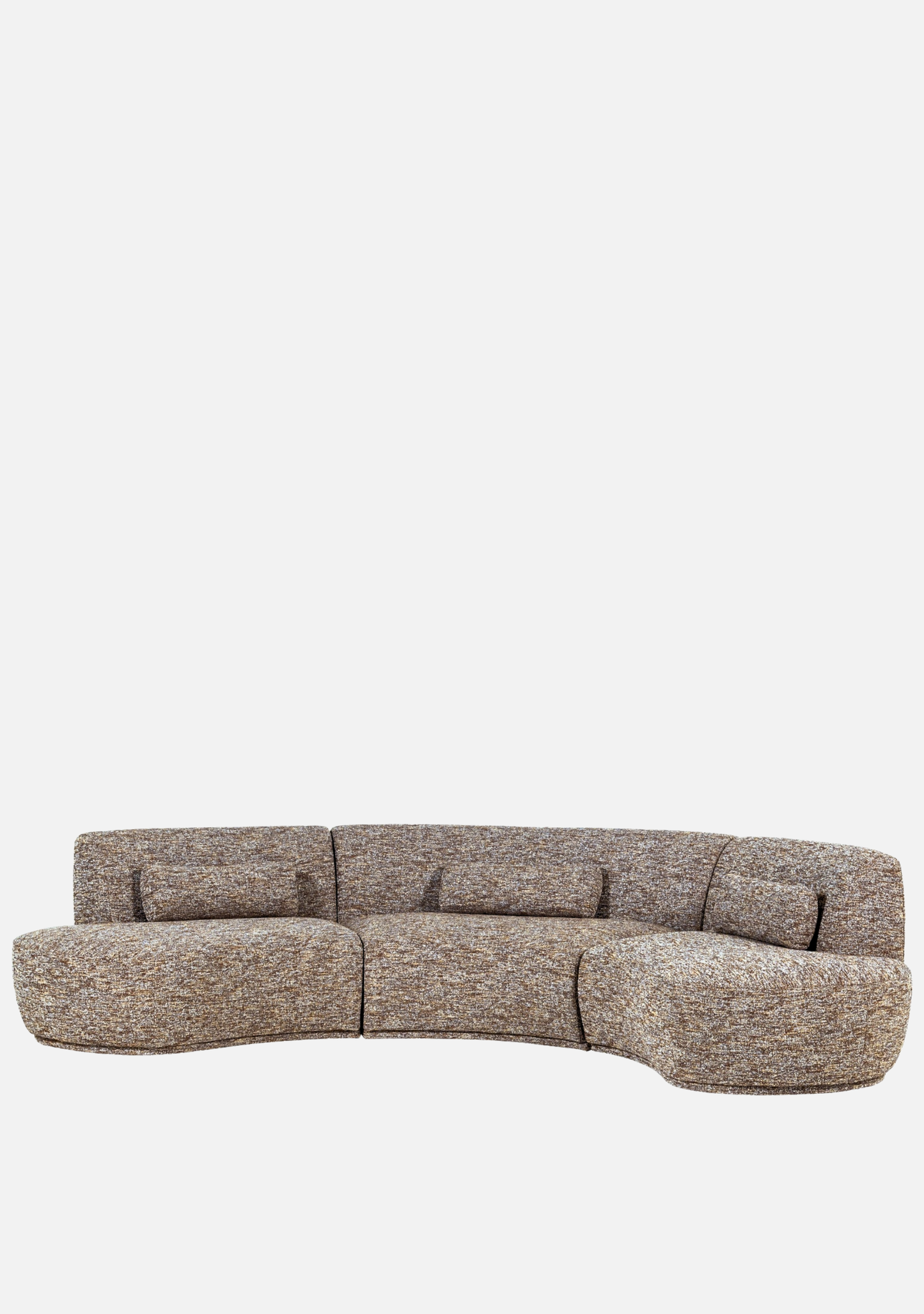 Batavier Sofa 6-Seater – Light Brown Mélange