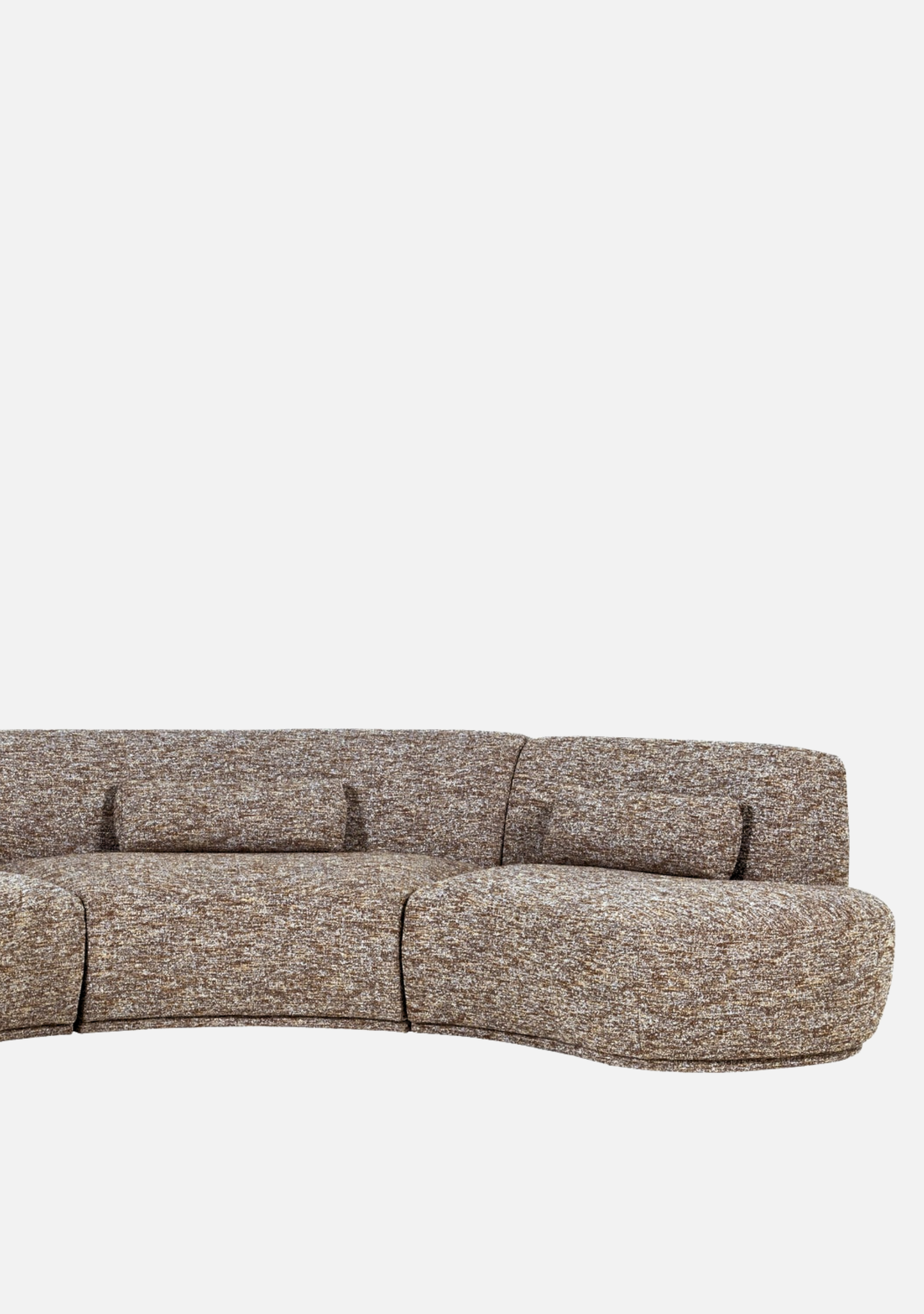 Batavier Sofa 6-Seater – Light Brown Mélange