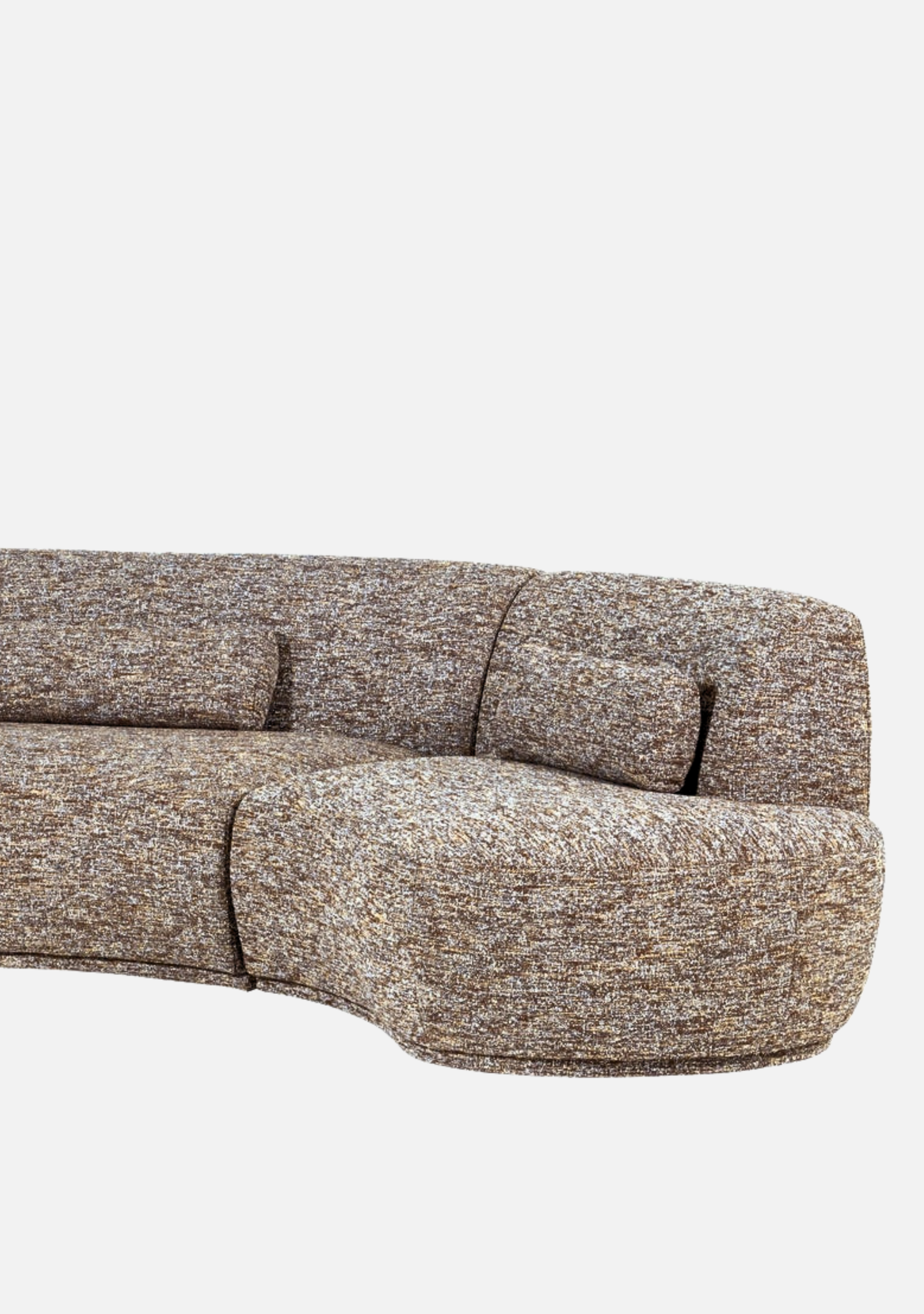 Batavier Sofa 6-Seater – Light Brown Mélange